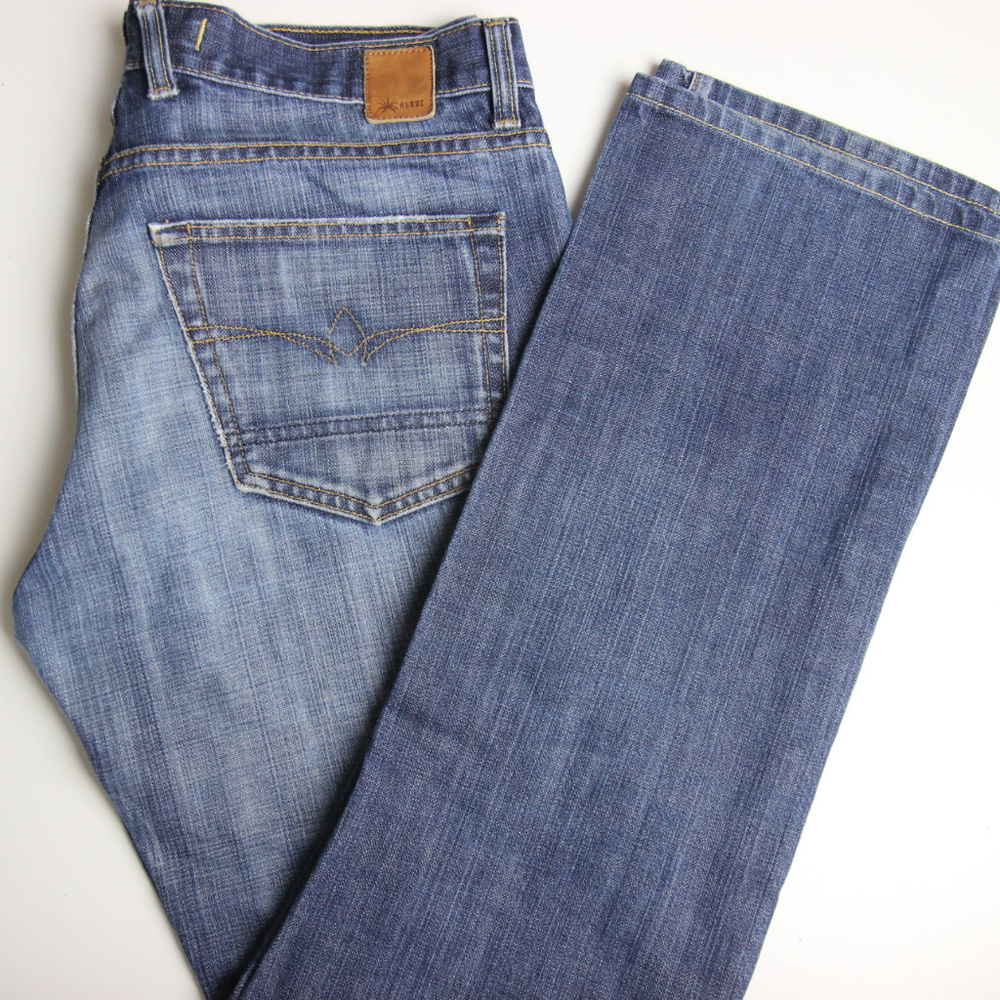 Agave Mens Slim Straight Jeans 33